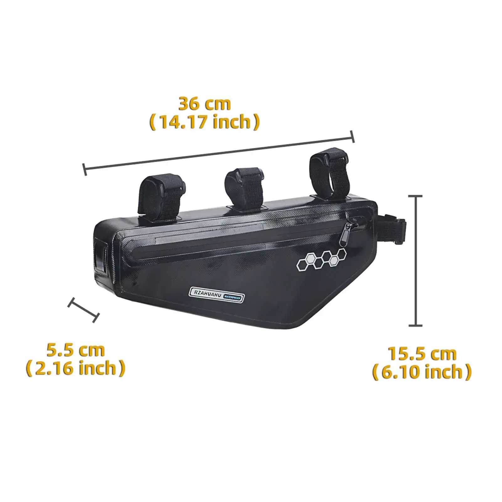 

Triangle Bike Bicycle Bag Rainproof Large Capacity MTB Road Frame Bag Triangle Pouch Waterproof Caulking Bag Pannier Accessories