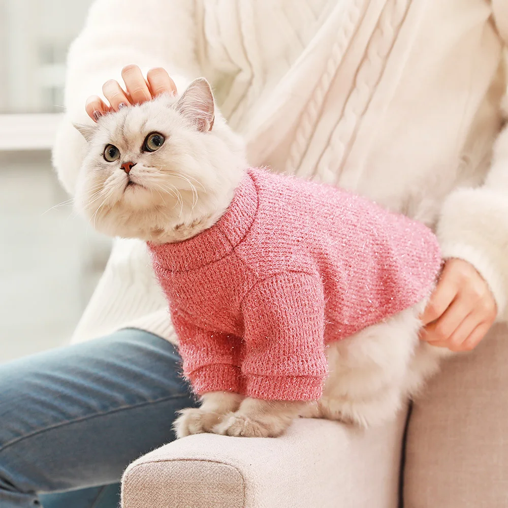 Одежда для котят Hoddies костюм домашних животных одежда с капюшоном кошек свитер