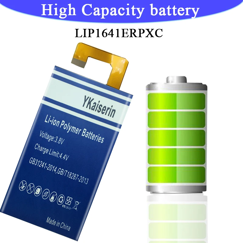 YKaiserin 4900 мА/ч LIP1641ERPXC батарея для Sony Xperia XA1 ультра XA1U C7 G3226 G3221 G3212 G3223 Мобильный