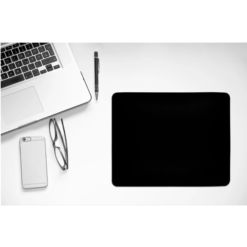 

Solid Color Mouse Pad Leather PU Comfortable Desk Mice Mat for Game Office Computer PC Laptop Non-slip Mousepad