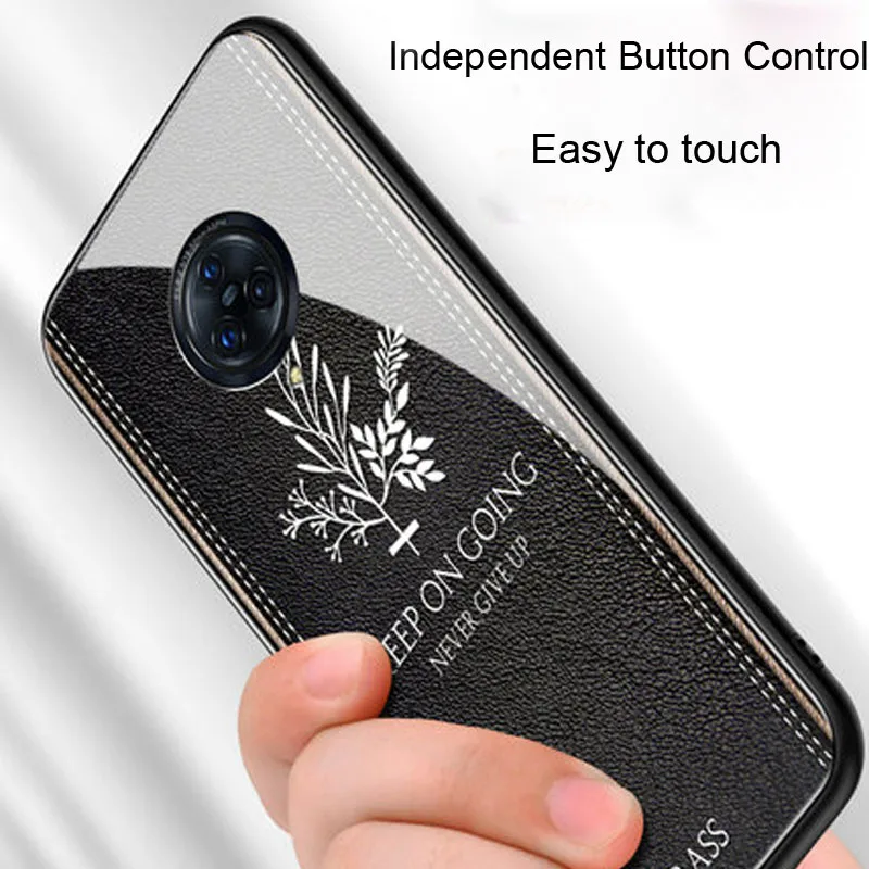 Deer Grass Tempered Glass Case For VIVO NEX 3 Soft silicone Hard Back Cover Shell Cases vivonex3 | Мобильные телефоны и