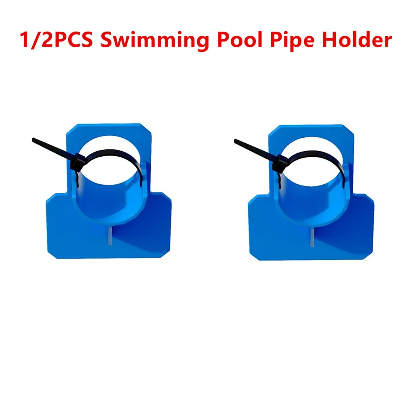 

1/2PCS Swimming Pool Pipe Holder Mount Support Pipes 30-38mm For Intex Above Ground Hose Inlet Outlet piscine accessoire