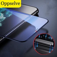 tempered glass for iphone 13 12 11 pro max x xs max xr 8 7 6 6s dust proof screen protector for iphone 12 mini se 2 blue light