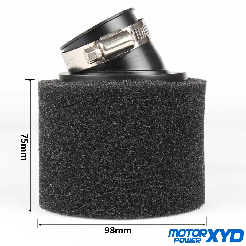 Губки воздушного фильтра 38 мм пенопластовый очиститель для локтя мопеда скутера