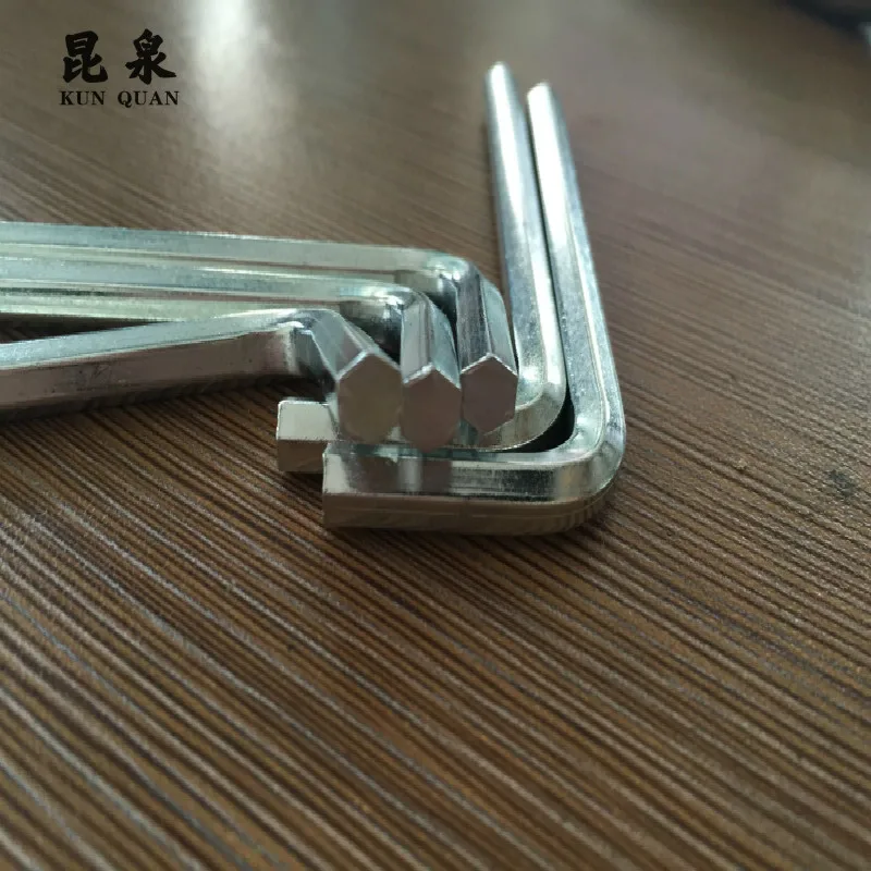 Прямой шестигранный ключ от производителя высококачественный длиной 5 мм 100 шт. в