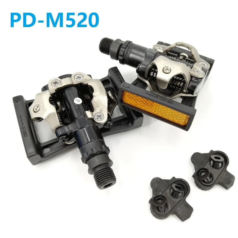 Велосипедные педали SPD M520 MTB горный велосипед Slft фиксирующая педаль и SM PD22/SH51