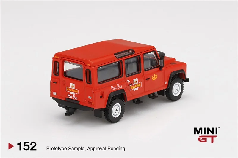 Мини GT 1:64 Land Rover Defender 110 UK Royal Mail Post Bus литая модель автомобиля LHD | Игрушки и хобби