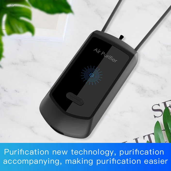 Очиститель воздуха для автомобиля 2 шт. портативный с генератором отрицательных