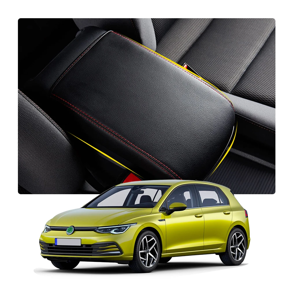 Автомобильный подлокотник LFOTPP чехол для GOLF 7 MK7 2013 2019 центральный коробка