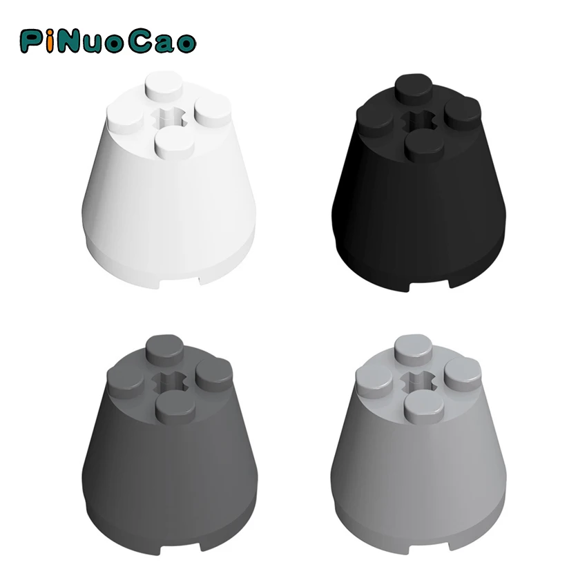 

PINUOCAO 6233 5pcs/lot Brick Cone 3x3x2 Building Blocks MOC Part Toys For Kid Creative Compatible Major Brands