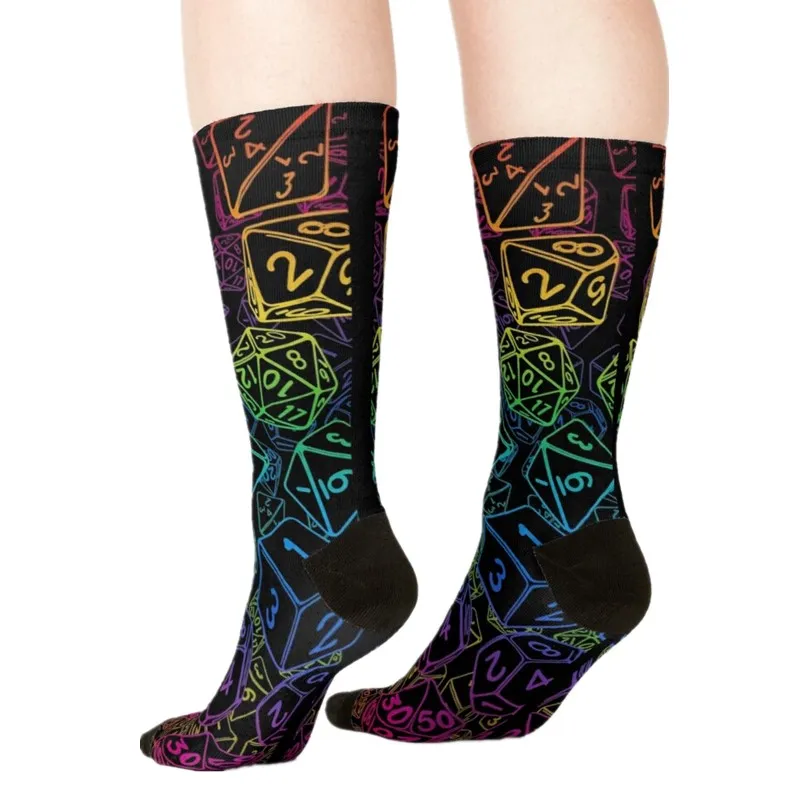 

2021 Women's socks kawaii dinosaurs In Space Printed Socks Woman harajuku Happy Funny Novelty cute girl gift Socks for women