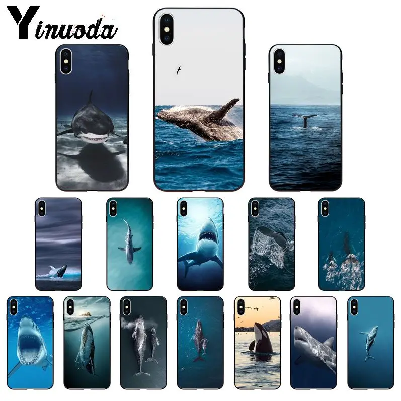 Мягкий силиконовый чехол Yinuoda из ТПУ для iPhone X XS MAX 6 6s 7 7plus 8 8Plus 5 5S SE XR 11 11pro