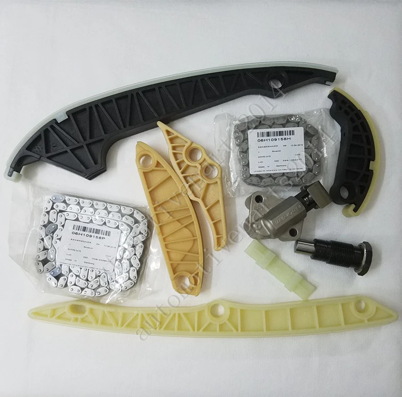 

New OEM 1set For audi A3 A4 A5 A6 Q5 TT 2.0 VW GTI Tiguan Jetta CC Passat B6 EOS 2.0T 1.8T Timing Chain Gear Kit