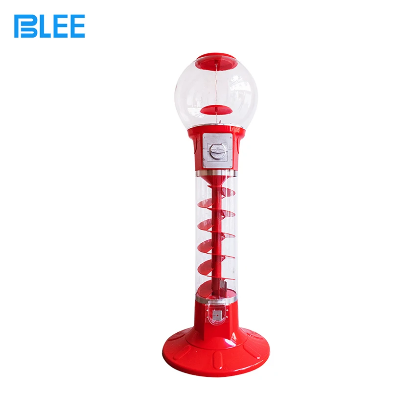 Спиральный большой двухслойный автомат gashapon с монетами торговый для