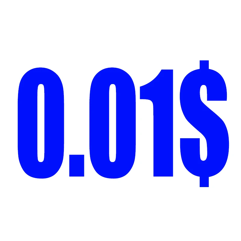 Дополнительная цена 0 01 $ только для моего магазина это не продукт деньги |