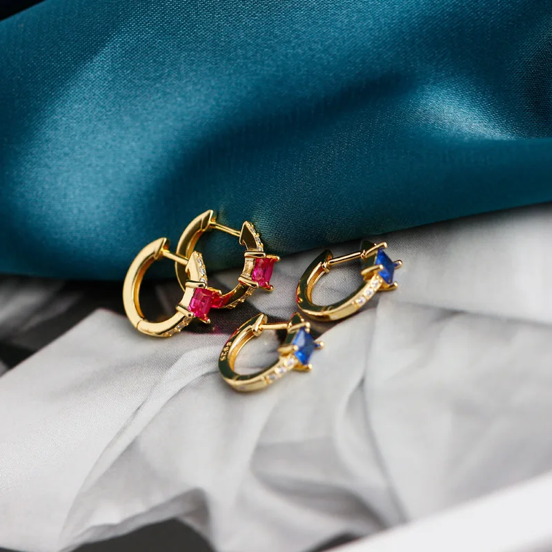 Женское винтажное ювелирное изделие из серебра 925 пробы с геометрическим