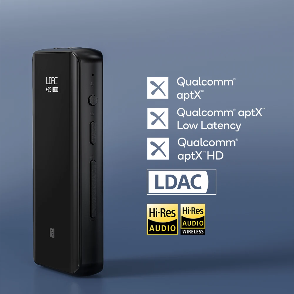 FiiO BTR5 24bit Hi Res CSR8675 Bluetooth 5 0 приемник/USB DAC/DSD256 усилитель для наушников с LDAC aptX HD (3 мм/2