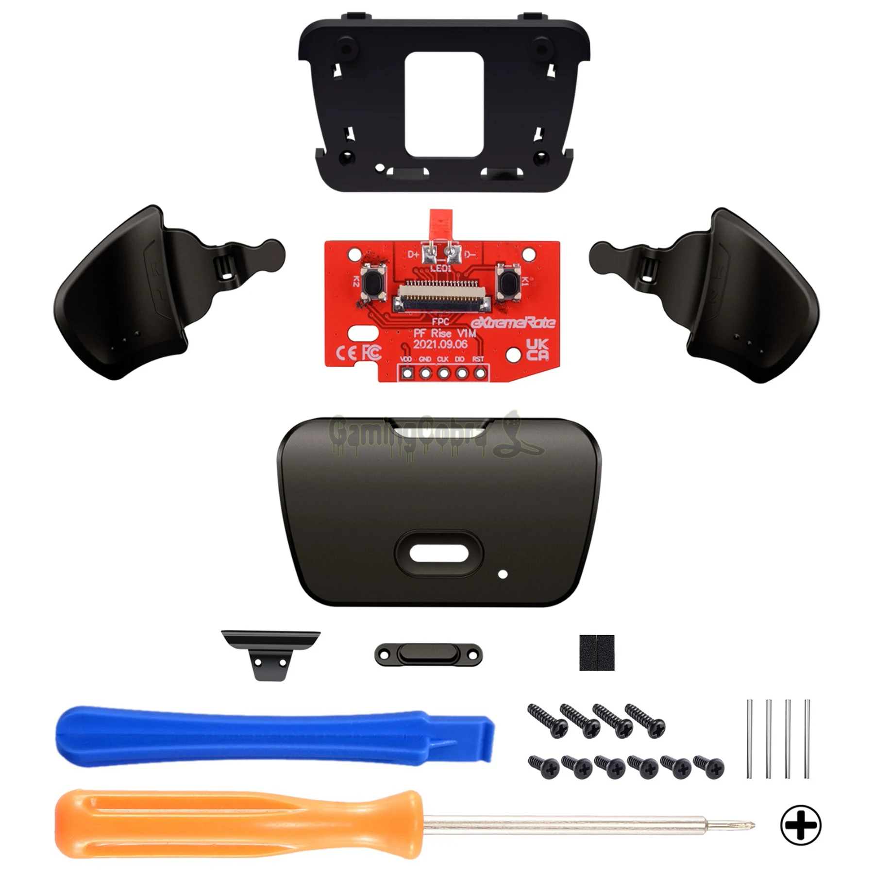 eXtremeRate Real Metal Buttons (RMB) Version K1 K2 Housing &amp Remap PCB Board for PS5 Controller RISE Kit | Электроника