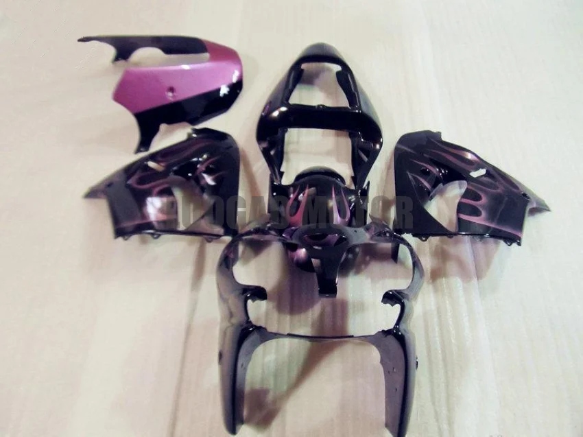 

Кузов комплект для Kawasaki Ninja Обтекатели ZX-9R 2002 2003 обвесы ZX9R ZX 9R 02 03 розовый черный Дорожный Велосипед Чехлы