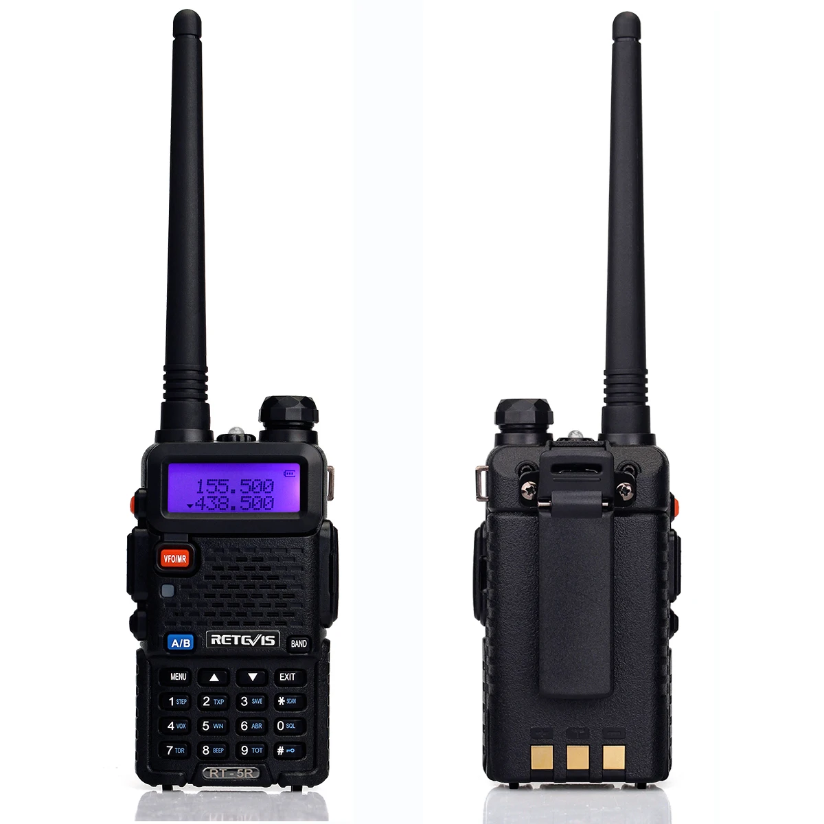 RETEVIS RT5R удобная портативная рация 5W VHF UHF VOX FM любительская радиостанция