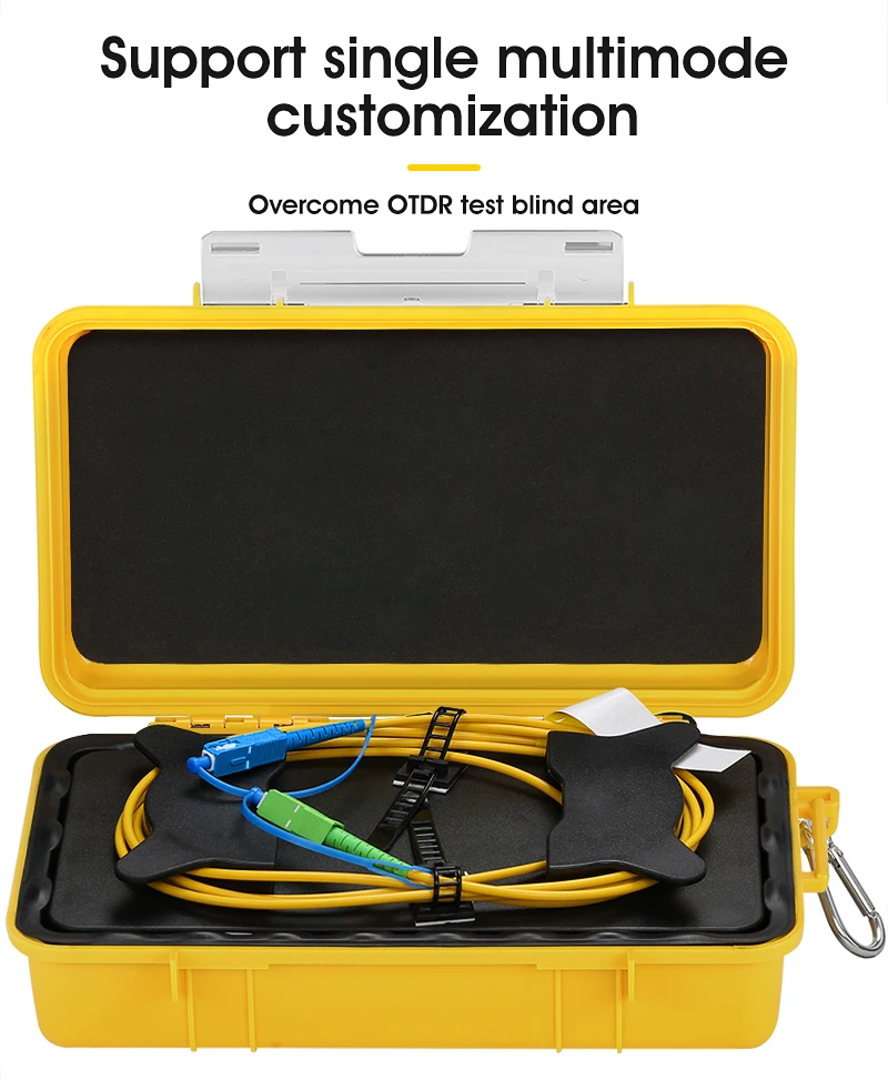 SC/UPC SC/APC OTDR Dead Zone Eliminator волоконно оптический Launch Cable Box|Оптоволоконное