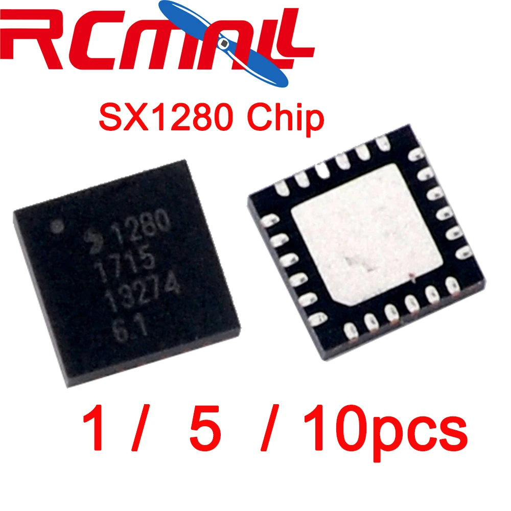 SX1280 микросхема 2 4 ГГц с большим радиусом Связь SX1280IMLTRT для Lora IOT Интернет вещей 1/5/10