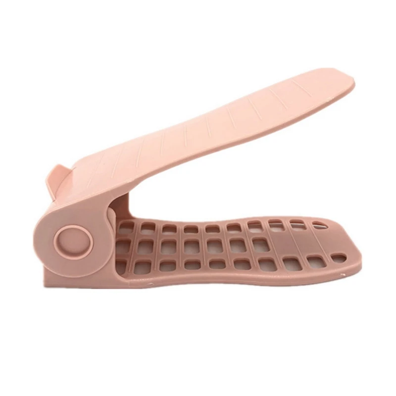 10 шт. Регулируемая простая и практичная полка для обуви стойка хранения