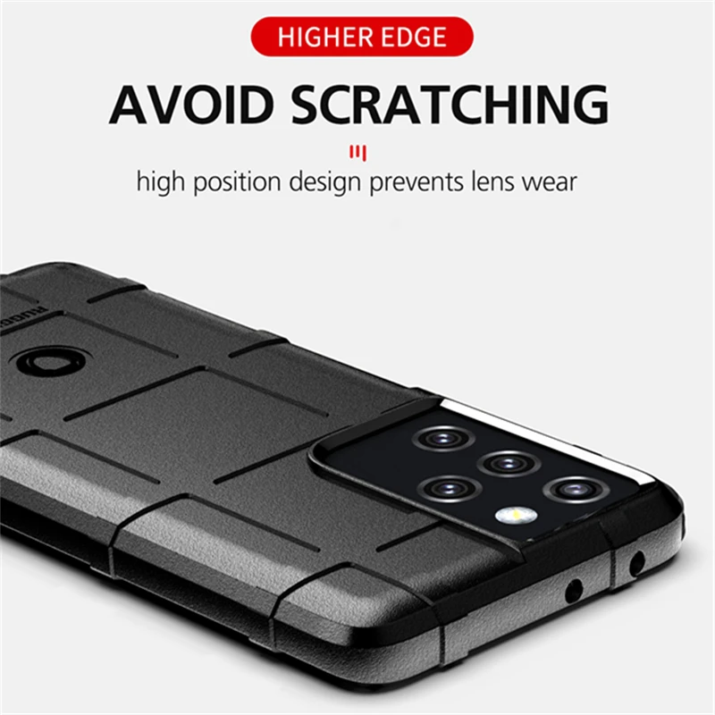 

Anti-scratch Flexible Solid Fashion Case for Samsung Galaxy S21 Ultra S20 FE A72 5G A52 A42 A32 A12 A21S A71 A91 Phone Bag
