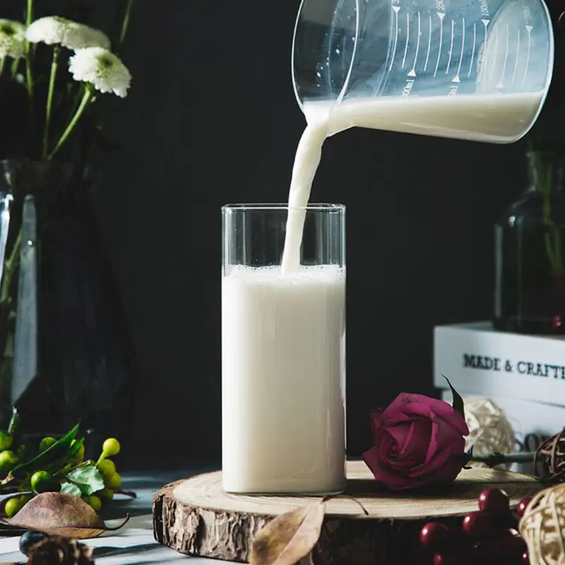 

250ml/370ml Temperature Resistant Square Transparent Glass Tea Milk Cup Fashion Water Milk Juice Simple Juice Cup Dessert Cup-