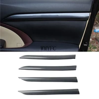 inner window frame sill trim automobile refitting car styling accessories for toyota highlander 2015 2019 lhd