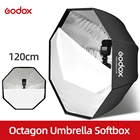 Godox светильник софтбокс 120 см 47in переносной восьмиугольный зонт для софтбокса зонтичный рассеиватель for Speed светильник флэш-памяти