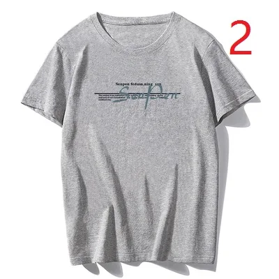 

Short-sleeved men's t-shirt cotton round neck Korean version of the half-sleeved men's clothing clothes trend loose youth