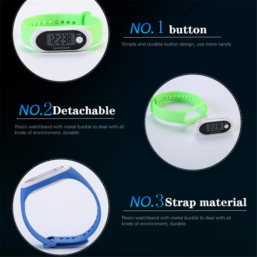 Спортивные часы новый счетчик шагов умный Браслет спортивные калорий умные |