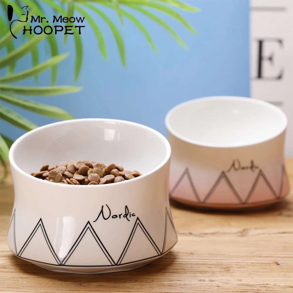 Чаша для кошек Hoopet бутылочка подачи воды в Поильник собак миска котят питьевая