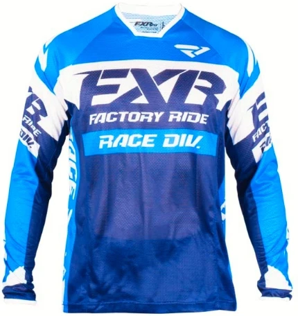 DH Motocross MX FXR Джерси с длинным рукавом для езды на мотоцикле по пересеченной