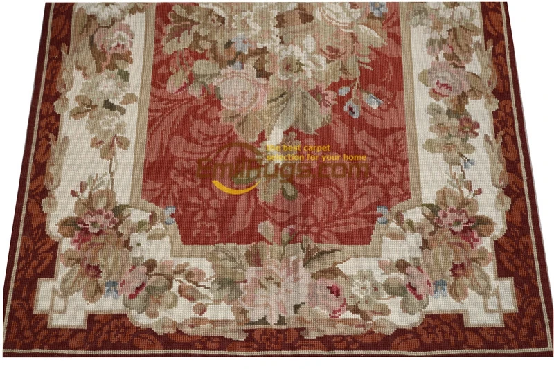 

VARIOUS FLOWER DECORATIVE NEEDLEPOINT FOR CARPETS LIVING ROOM CLASSIC KNITTING NATURAL SHEEP WOOL