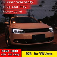 new car styling for for vw jetta 2012 2017headlights for jetta mk6 head lamps with led guide car styling bi xenon lens