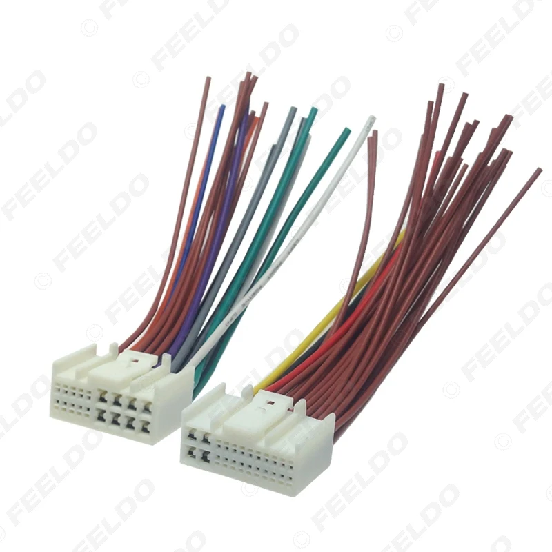 Автомобильный аудио радио ISO кабель питания FEELDO адаптер для Hyundai IX35/Tucson KIA
