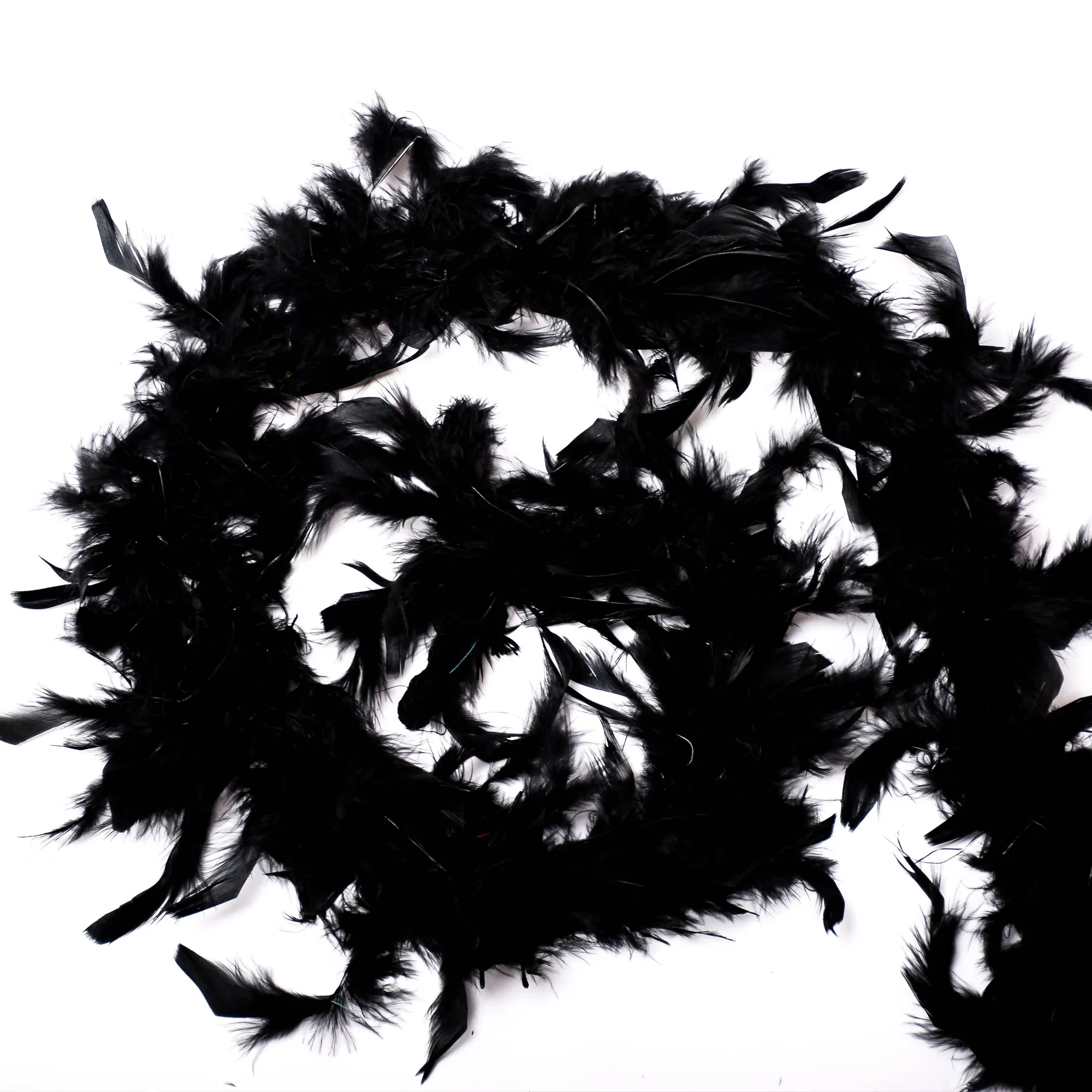 Шарф из пуха вечерние мульти Цвет Пышная юбка ручной работы страусиные перья Боа