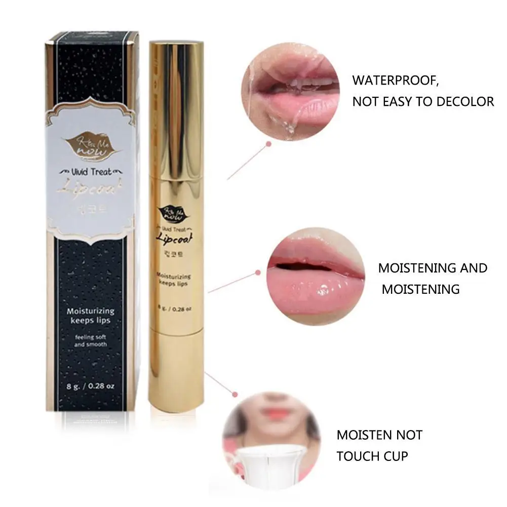 Модный хит продаж безпереводная губная помада для губ Regen Jas Waterdicht Geen Verkleuring