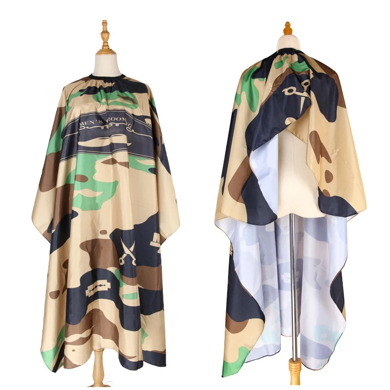 

Парикмахерская Ткань с камуфляжным рисунком фартук для женской одежды