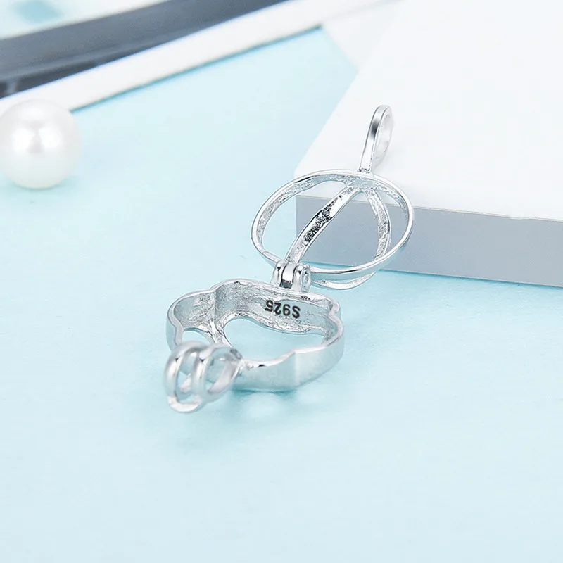 CLUCI подвеска из стерлингового серебра 925 пробы милый медвежонок коготь в форме