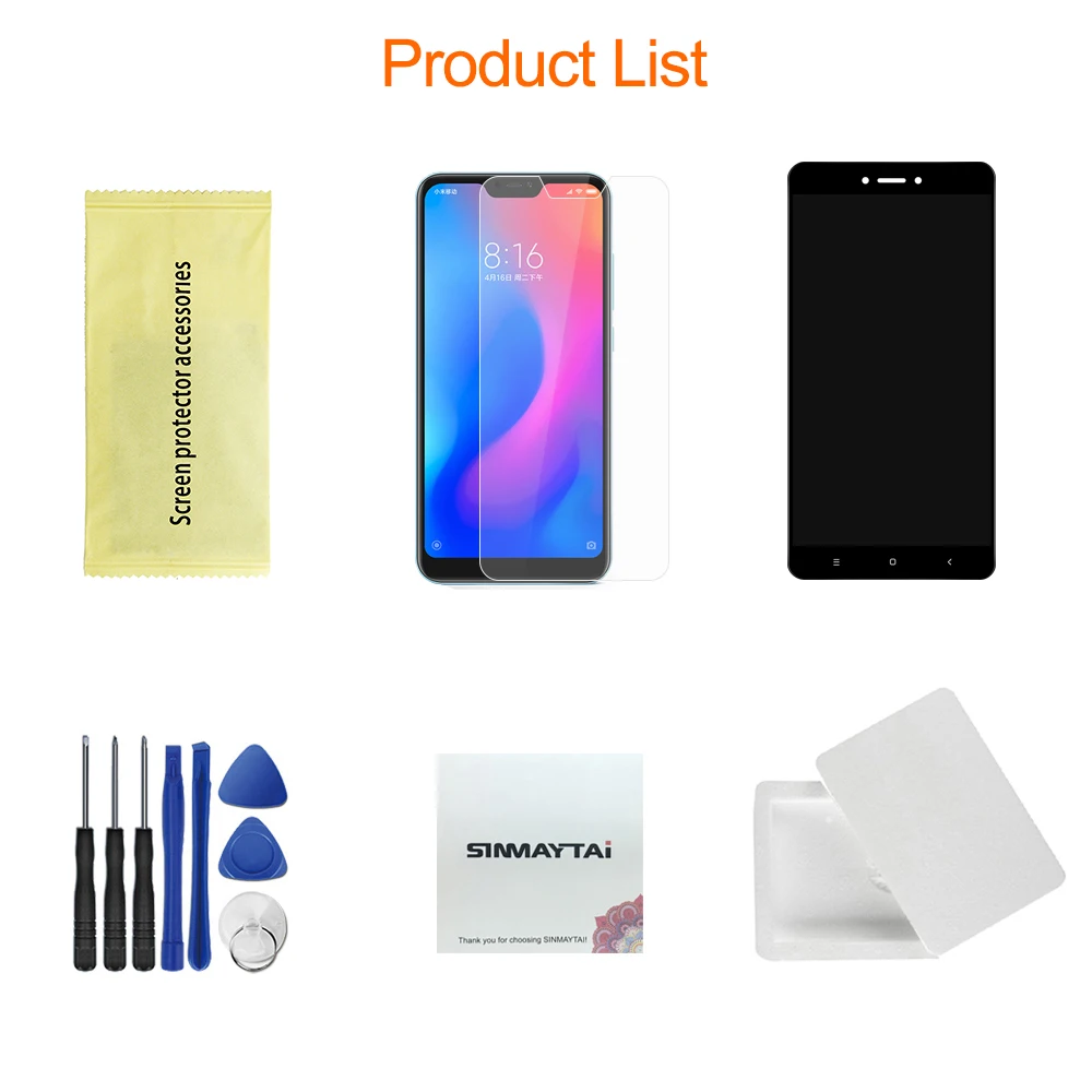 Для 5," Xiaomi Redmi Note 4X Snapdragon 625 и MediaTek MTK Helio X20 версия ЖК-экран+ сенсорная панель