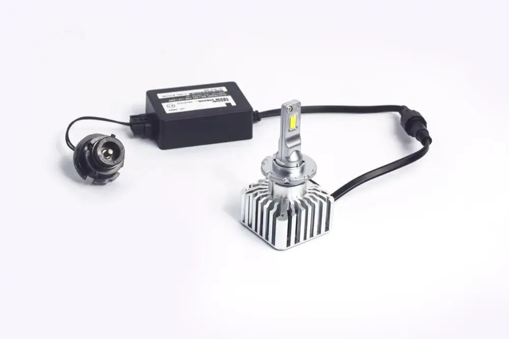 Plug and play без ошибок светодиодный фонарь D2S светодиодный 6000K D3S D1S Canbus лампа D4S D5S все в одном 72 Вт 8000лм автомобильный налобный комплект