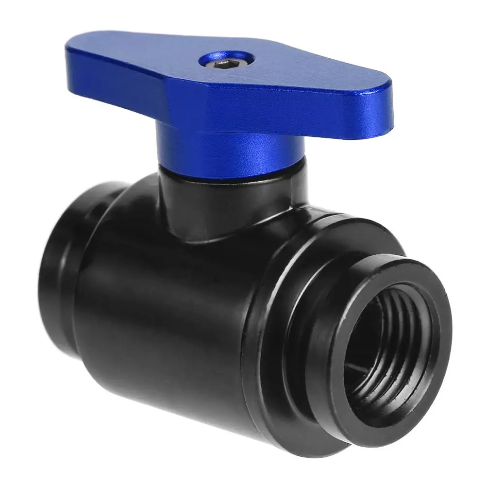 G1/4 клапан сброса давления Алюминий ручкой двойной внутренний зубы водный