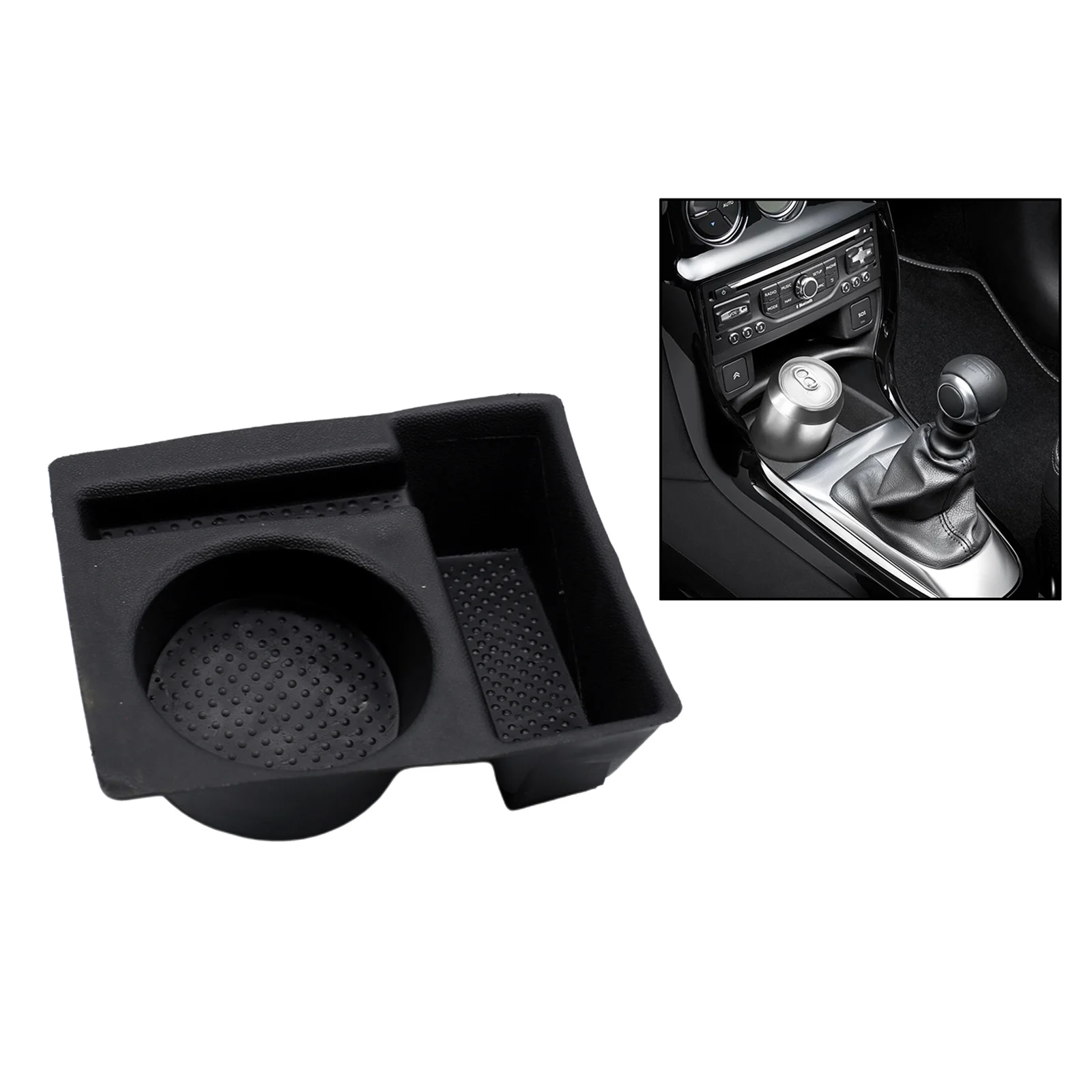 

9425E4 Cup Holder Vehicle Tray Organizer Replace Fits Citroen DS3 Beverage