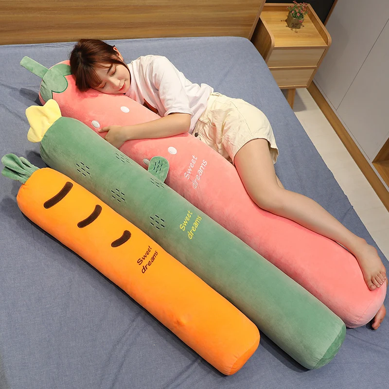 

Мягкие животные фрукты длинная подушка в виде еды для беременных kawaii Подушка спинка кактус клубника морковь подушки фрукты Декор для дома