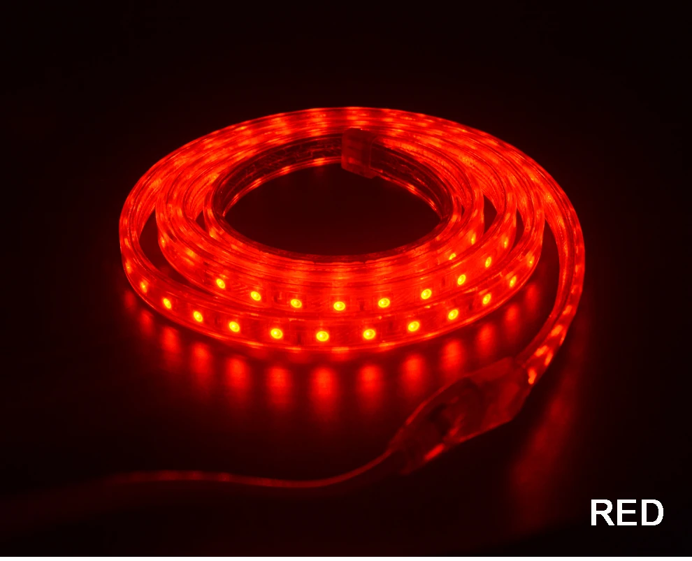 Водонепроницаемый RGB светодиодный светильник с дистанционным управлением, 220 В smd 5050 светодиодный неоновый светильник, 60 Светодиодный s/M 1 м 2 м 5 м 10 м 15 м 20 м уличный светильник s