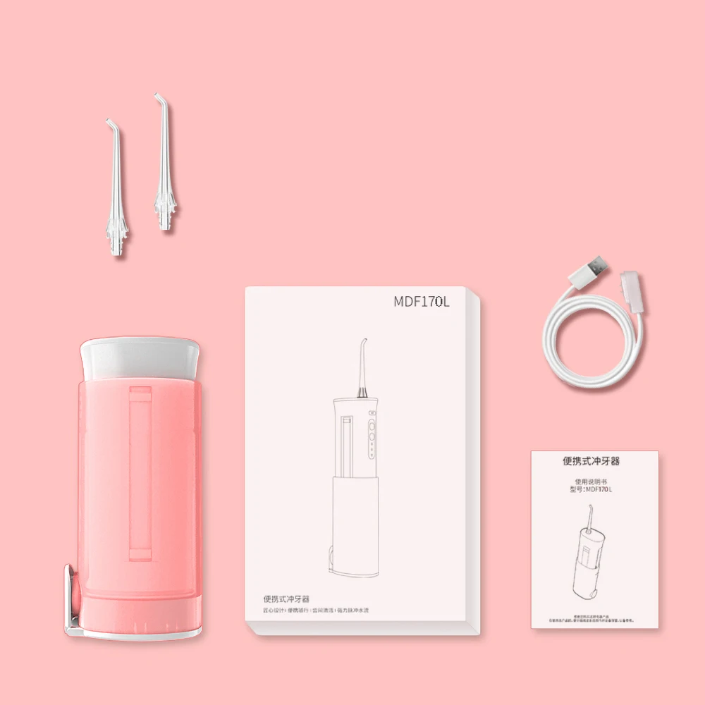 

Sonic Electric Dental Flusher Household Portable High-Pressure Water Dental Floss Oral Cleaning Dental Calculus Washing Device