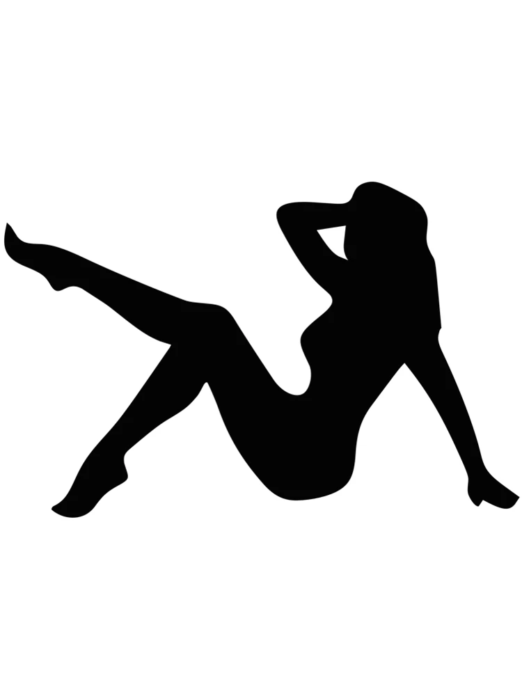 

Small Town Hot Girl Sitting car stickers decal anime cute car accessories decoration pegatinas para coche